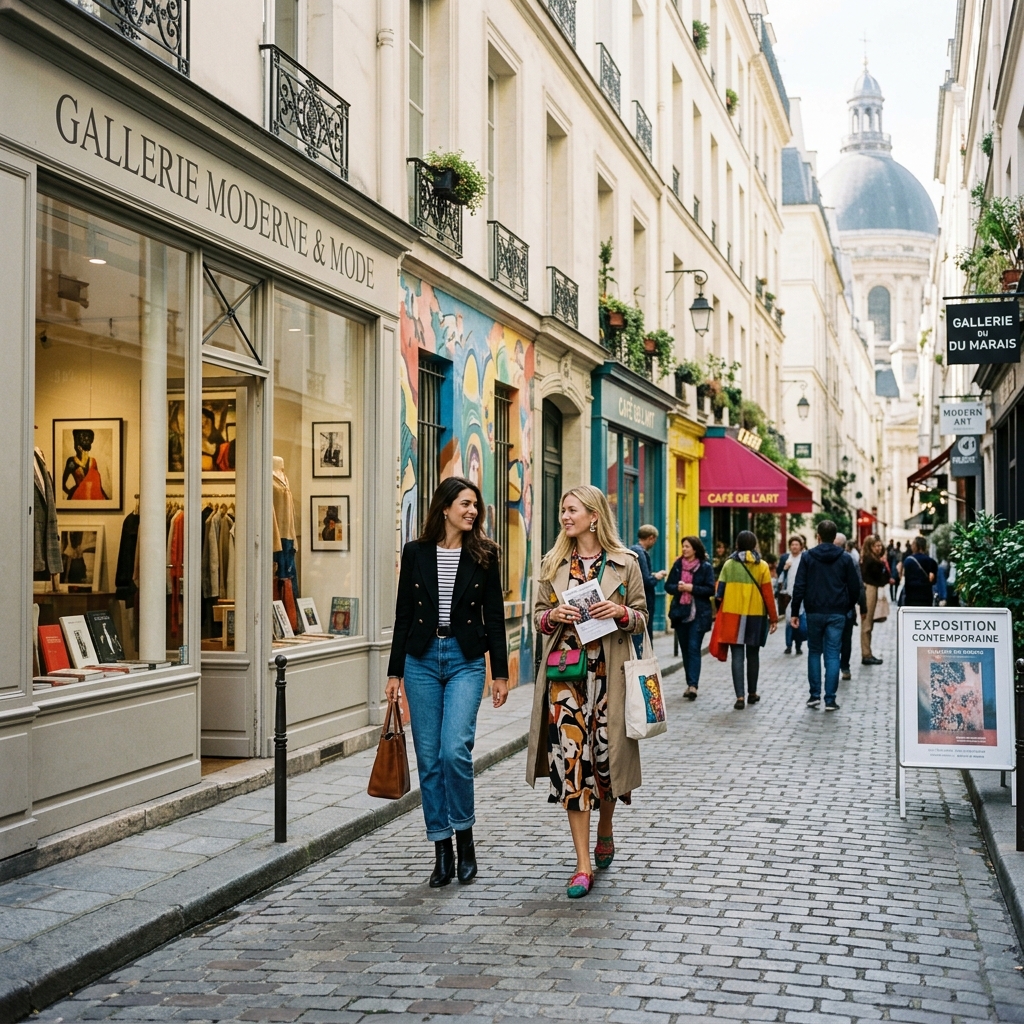 Hotspots de Moda e Arte na Europa